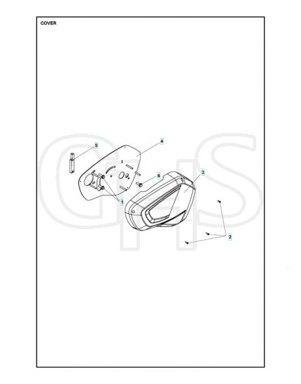 Husqvarna TR348 - Cover