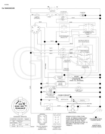 Husqvarna Ts 138L - Schematic