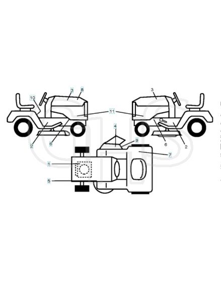 Husqvarna Ts 142 - Decals