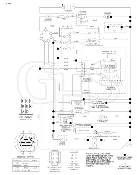 Husqvarna Ts 142 - Schematic