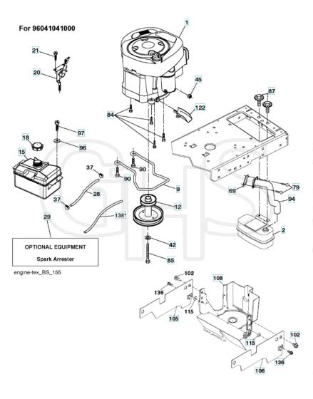 Husqvarna Ts 142L - Engine | GHS