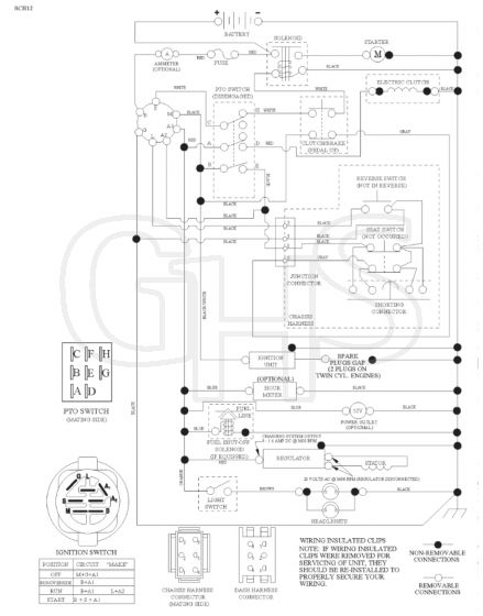 Husqvarna Ts 142T - Schematic