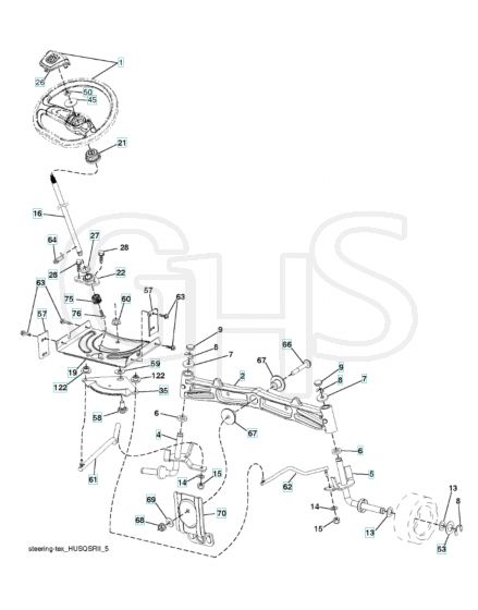 Husqvarna Ts 142X - Steering