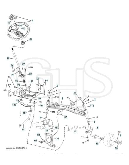 Husqvarna Ts 146Txd - Steering