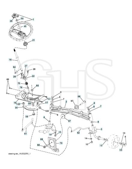 Husqvarna Ts 148X - Steering