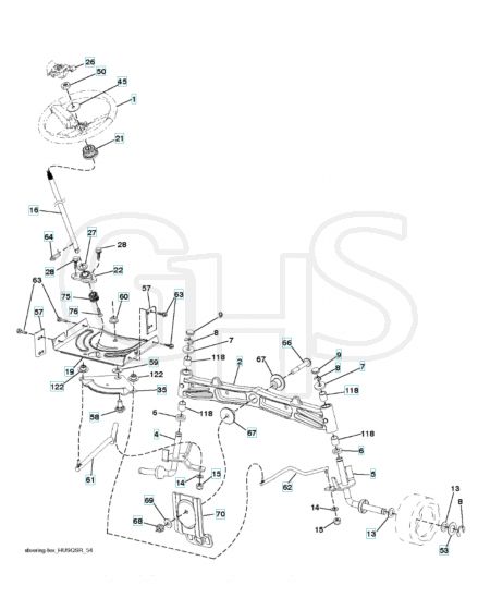 Husqvarna Ts 242 - Steering