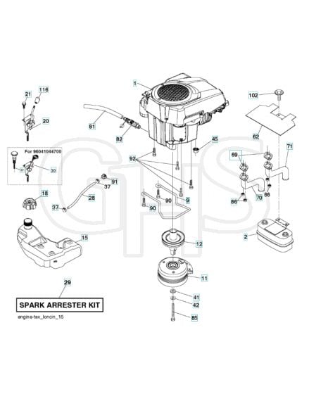 Husqvarna Ts 242D - Engine