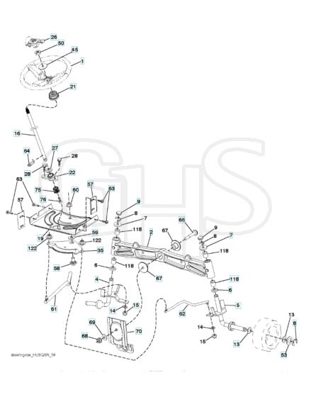 Husqvarna Ts 246 - Steering