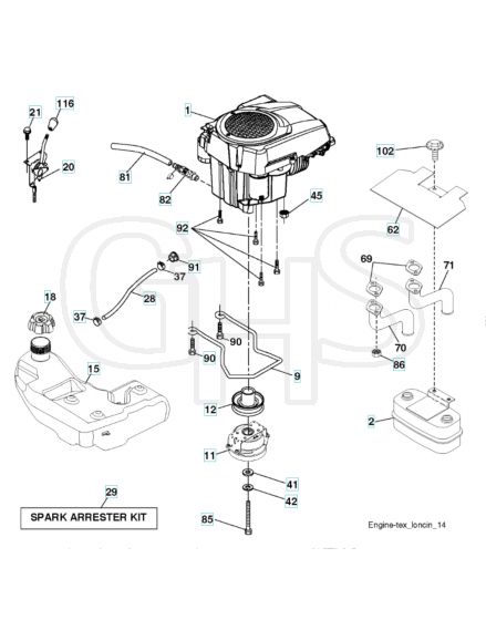 Husqvarna Ts 254G - Engine