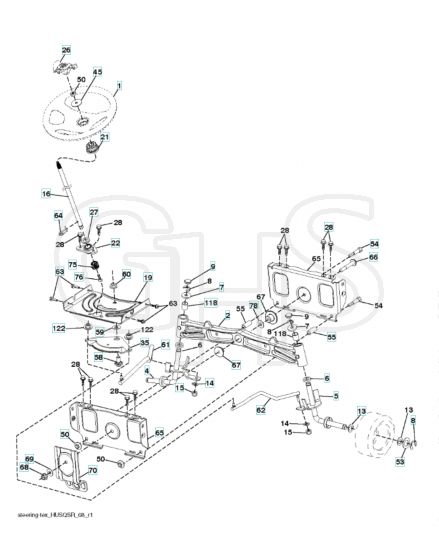 Husqvarna Ts 342 - Steering