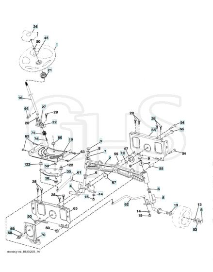 Husqvarna Ts 348 - Steering