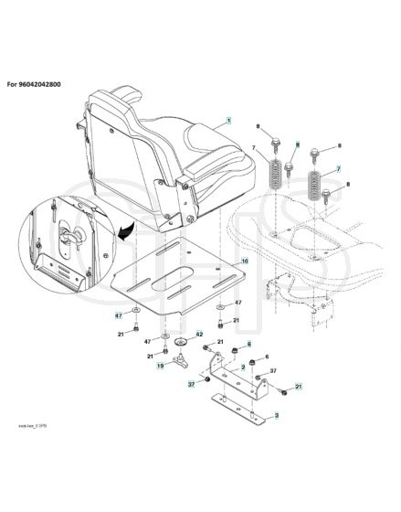 Husqvarna Ts 348Xd - Seat