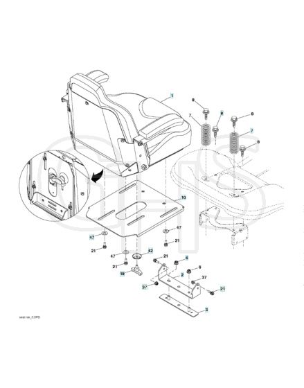 Husqvarna Ts 354D - Seat