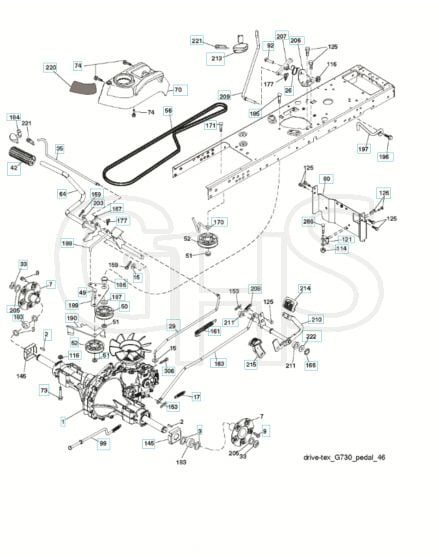 Husqvarna Ts 354X - Drive