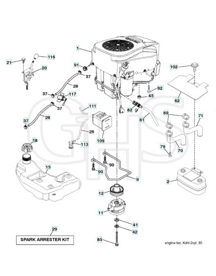 Husqvarna Ts 354X - Engine