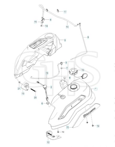 Husqvarna V554 - Fuel System