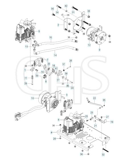 Husqvarna V554 - Hydraulic Pump