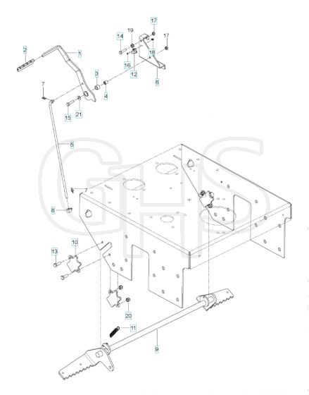 Husqvarna W548 - Parking Brake