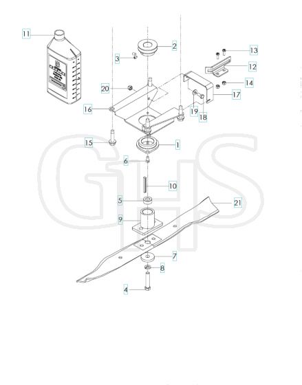 Husqvarna WCS21 - Engine Plate