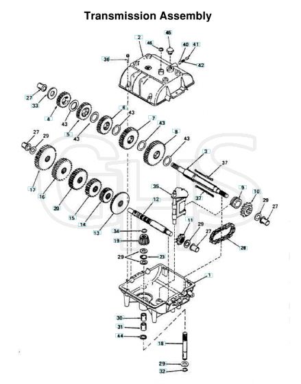 Husqvarna WG4815E - Transmission