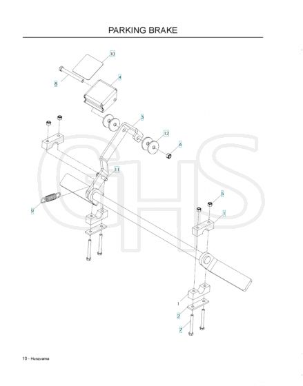 Husqvarna WH5217 - Parking Brake