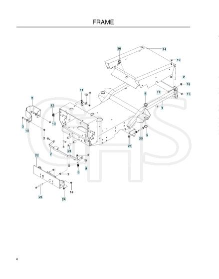 Husqvarna WHF4817 - Frame