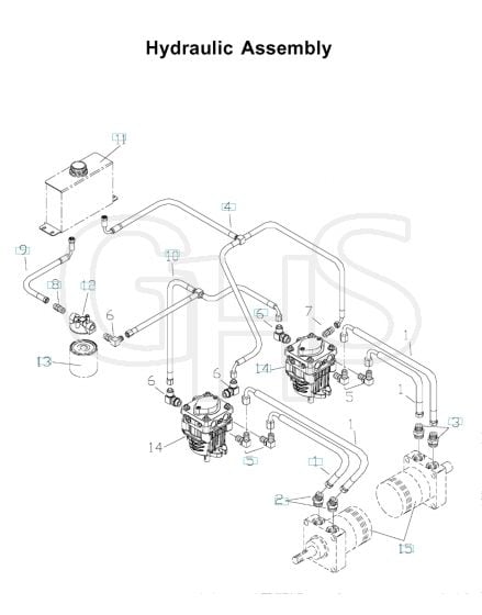 Husqvarna WHF4818ETS - Hydraulic Pump