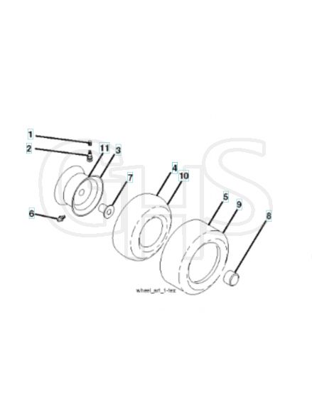 Husqvarna Yt42Dxls - Wheels & Tyres