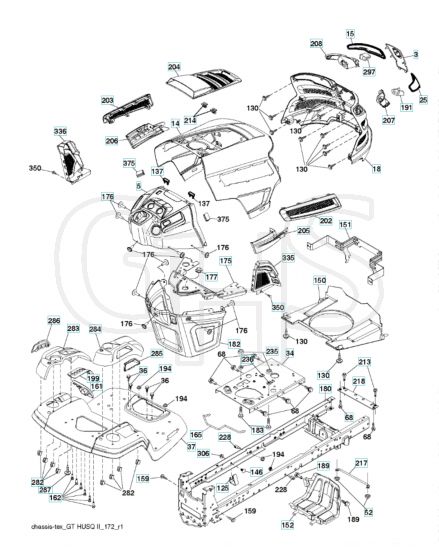 Husqvarna Yt42Ls - Chassis & Enclosures