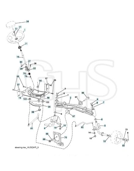 Husqvarna Yt42Ls - Steering