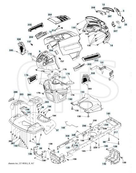 Husqvarna Yt42Xls - Chassis & Enclosures