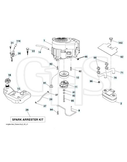 Husqvarna Yt42Xls - Engine