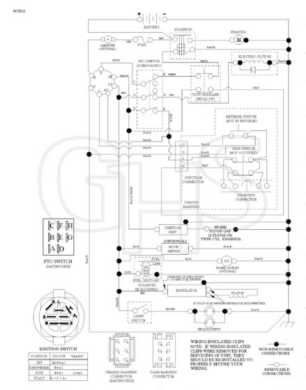 Husqvarna Yt42Xls - Schematic