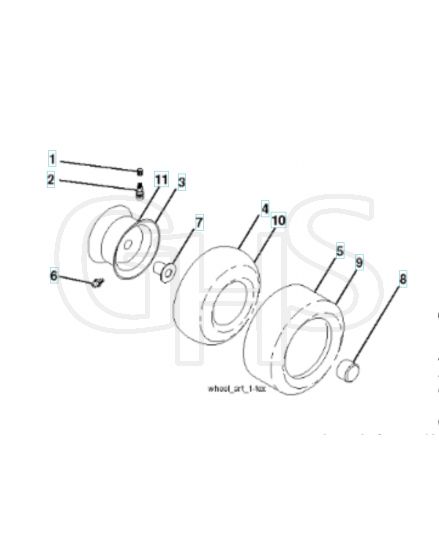 Husqvarna Yt42Xls - Wheels & Tyres