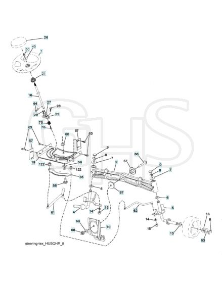 Husqvarna Yt46Ls - Steering