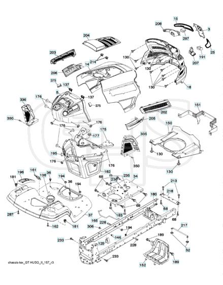 Husqvarna Yt48Cs - Chassis & Enclosures