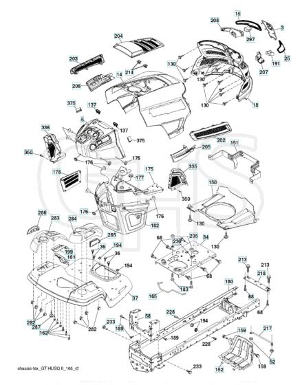 Husqvarna Yt54Ls - Chassis & Frame