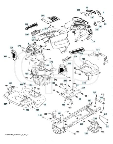 Husqvarna Yta19K42 - Chassis & Enclosures