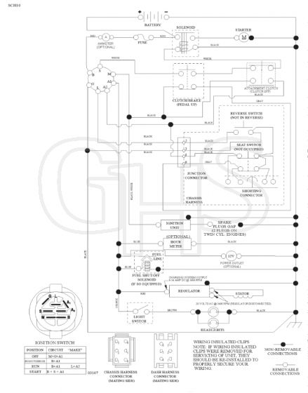 Husqvarna Yta19K42 - Schematic