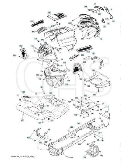 Husqvarna Yta22V46 - Chassis & Frame