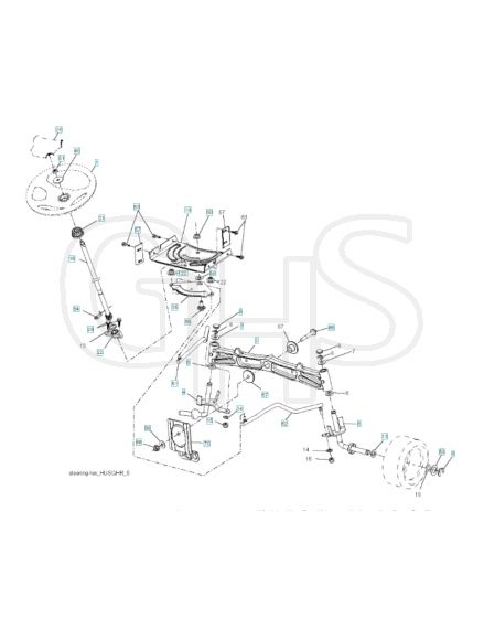 Husqvarna Yth180 Twin - Steering