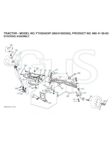 Husqvarna Yth2042 Xp - Steering