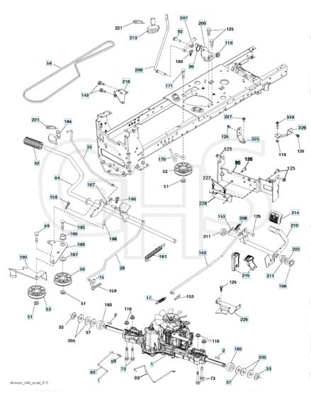 Husqvarna Yth20K42 - Drive