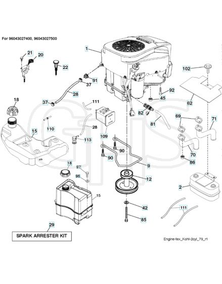 Husqvarna Yth20K42 - Engine 2