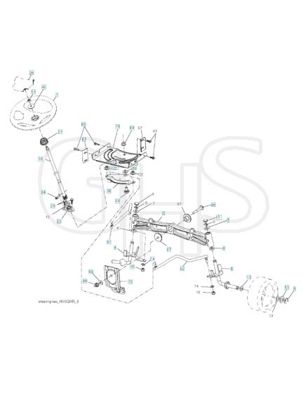 Husqvarna Yth2146 - Steering