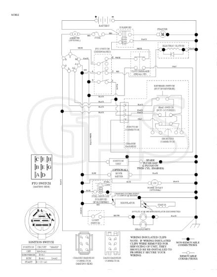 Husqvarna Yth2242Tdf - Schematic