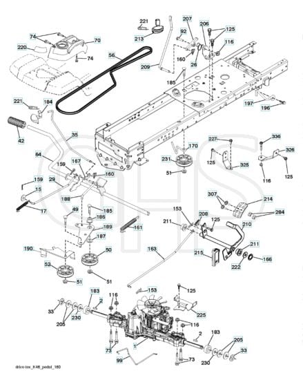 Husqvarna Yth2242Tdrf - Drive