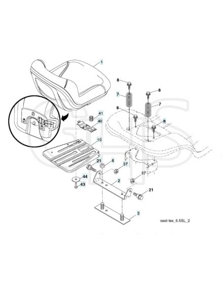 Husqvarna Yth2246Tdr - Seat