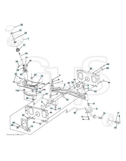 Husqvarna Yth22V42Ls - Steering