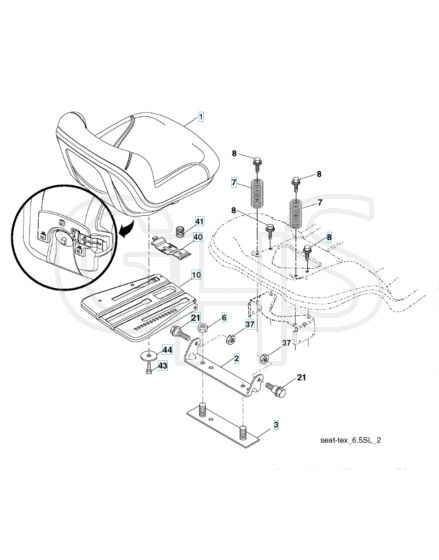 Husqvarna Yth22V46Xls - Seat